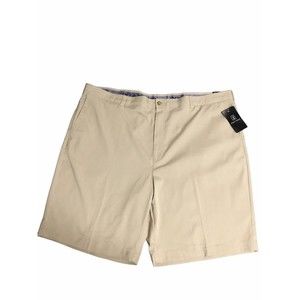 PGA Tour Pro Golf Shorts Size 48 Light Khaki Polyester/Spandex NWT